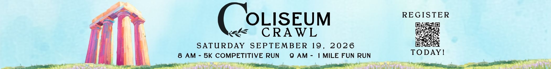 Website Banner 5k Coliseum Crawl (1200 x 150 px)