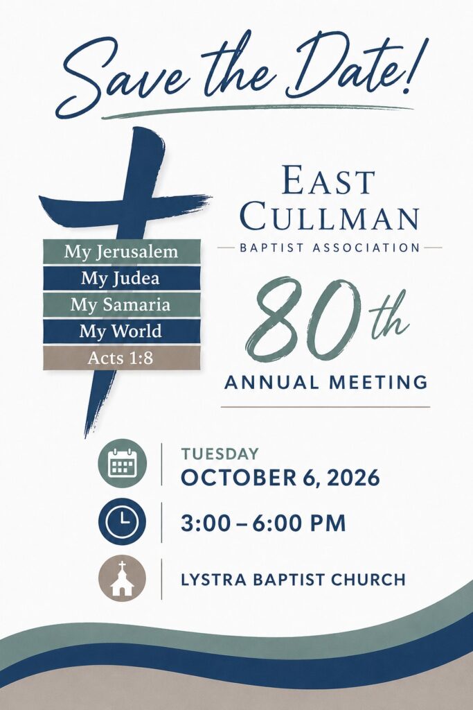 Save the date Annual Meeting 80th