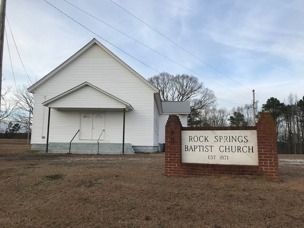 Read more about the article Rock Springs Baptist Church