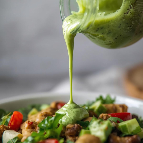 Read more about the article Green Goddess Dressing with Spring Salad